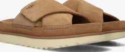 UGG slippers w goldenstar cross slide cognac Outlet