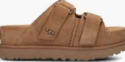 UGG slippers w goldenstar hi slide cognac Discount