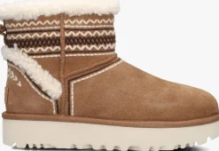 UGG vachtlaarzen classic mini atherson cognac Sale