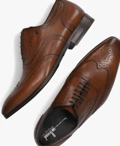 VAN BOMMEL nette schoenen sbm-30130 cognac