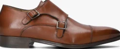VAN BOMMEL nette schoenen sbm-30020 raffia cognac Sale