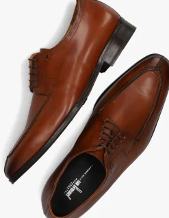 VAN BOMMEL nette schoenen sbm-30145 cognac