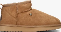 WARMBAT vachtlaarzen durack cognac New