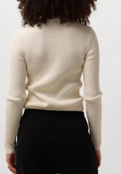 BRUUNS BAZAAR vest gallberry carica knit cardigan creme Hot