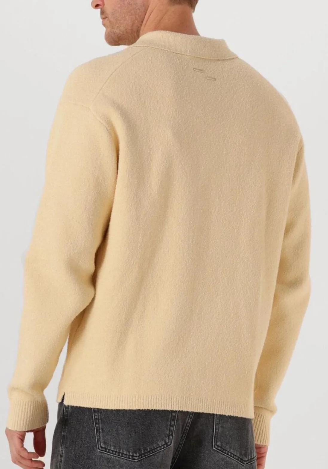 FILLING PIECES trui knit shirt boucle creme New