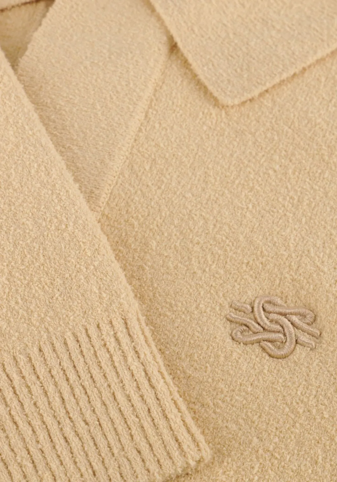 FILLING PIECES trui knit shirt boucle creme New