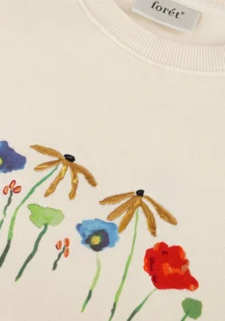 FORÉT forét sweater botanic sweatshirt creme Outlet