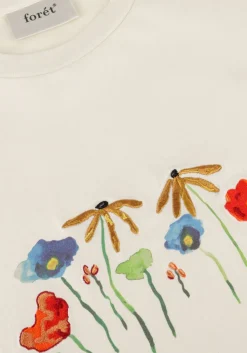 FORÉT forét t-shirt botanic t-shirt creme Best