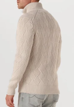 GRAN SASSO trui jacket zip c 15554 creme