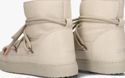 INUIKII vachtlaarzen full leather creme Clearance