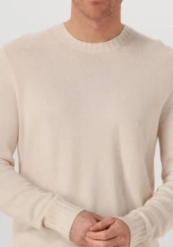 LEURINK KNIT trui rifredo o-neck creme Clearance