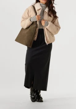 PENN & INK trui longsleeve stripe creme Outlet