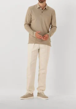 PROFUOMO chino trouser rf herringbone creme Outlet