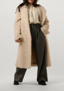 STAND STUDIO faux fur jas nicole coat creme Best