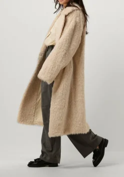 STAND STUDIO faux fur jas nicole coat creme Best