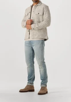 STEFANO LAURAN trui crew l creme Clearance