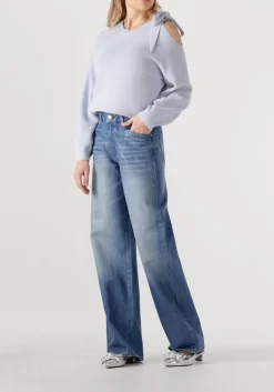 DANTE6 nuit coated wide leg jeans lichtblauw Discount