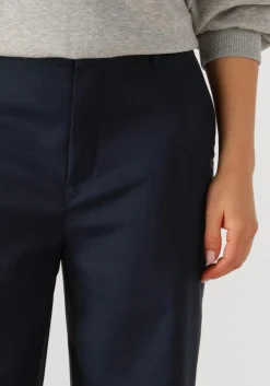 ALIX THE LABEL e wijde broek ladies woven clean pants donkerblauw Online