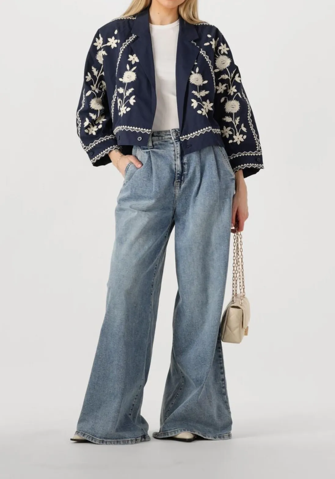 ANTIK BATIK e jack winna bomber donkerblauw Hot