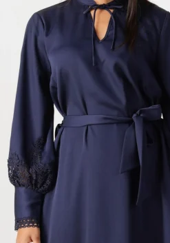 BRUUNS BAZAAR e mini jurk felicia dress donkerblauw Online