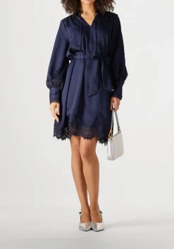 BRUUNS BAZAAR e mini jurk felicia dress donkerblauw Online