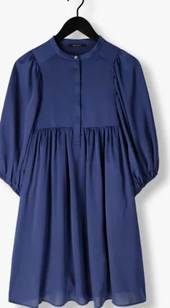 BRUUNS BAZAAR e midi jurk sarina dress donkerblauw Clearance