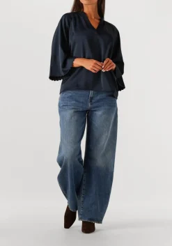 BRUUNS BAZAAR e blouses bbwinny blouse donkerblauw Discount