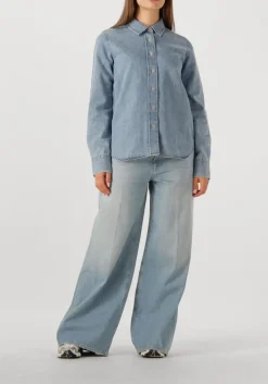 CLOSED e blouses classic shirt donkerblauw Sale