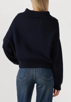 CLOSED e vest cropped troyer donkerblauw Hot