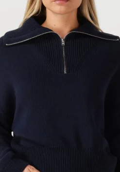 CLOSED e vest cropped troyer donkerblauw Hot