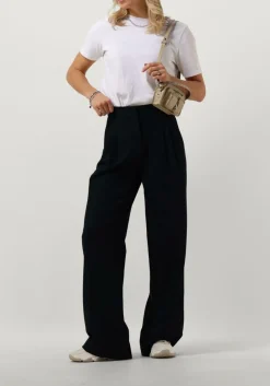 CO'COUTURE e pantalon vola pleated long pant donkerblauw Outlet
