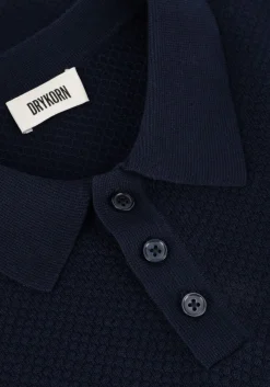 DRYKORN e polo triton 420187 donkerblauw