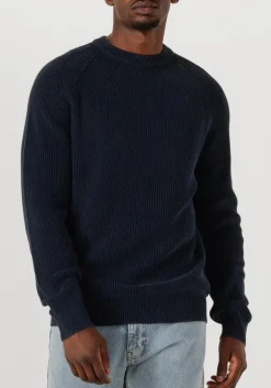 DRYKORN e trui rippley 422117 donkerblauw Clearance