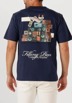 FILLING PIECES e t-shirt t-shirt speaker wall donkerblauw Best