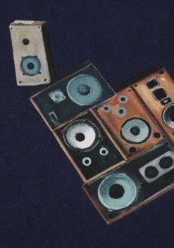 FILLING PIECES e t-shirt t-shirt speaker wall donkerblauw Best