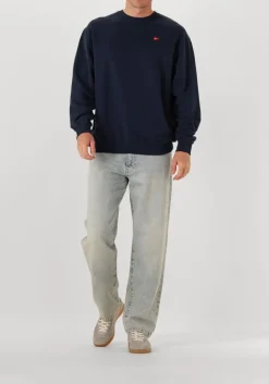 FORÉT e forét sweater flag sweatshirt donkerblauw Online