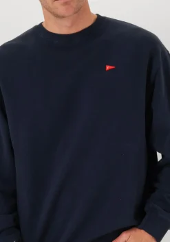 FORÉT e forét sweater flag sweatshirt donkerblauw Online