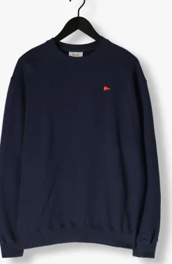 FORÉT e forét sweater flag sweatshirt donkerblauw Online