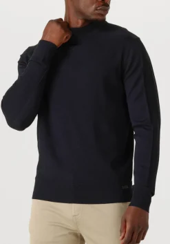 GENTI e trui turtle ls donkerblauw Outlet