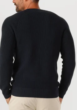 GENTILUOMO e trui round ls raglan donkerblauw Outlet