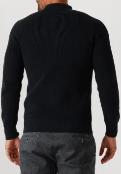 GENTILUOMO e trui turtle zip donkerblauw Outlet