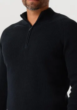 GENTILUOMO e trui turtle zip donkerblauw Outlet