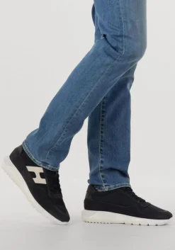 HOGAN e lage sneakers interactive3 allacciato pelle donkerblauw Hot