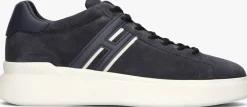 HOGAN e lage sneakers h580 allacciato h slash donkerblauw Clearance