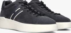 HOGAN e lage sneakers h580 allacciato h slash donkerblauw Clearance