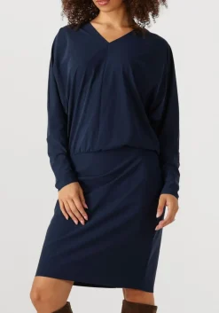 JAPAN TKY e midi jurk lymas donkerblauw Clearance