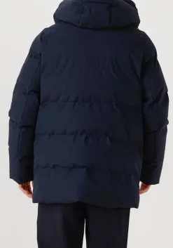KRAKATAU e gewatteerde jas 125200042 donkerblauw