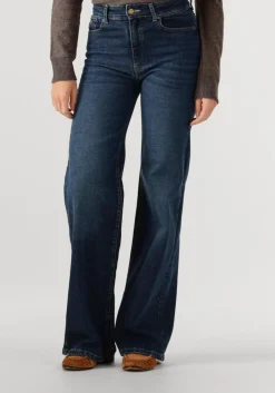 LOIS JEANS e flared jeans palazzo donkerblauw New