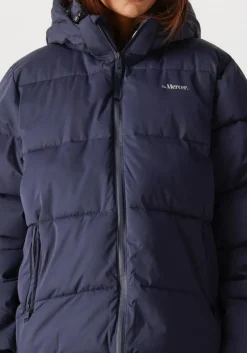 MERCER AMSTERDAM e gewatteerde jas the mercer puffer jacket donkerblauw Discount