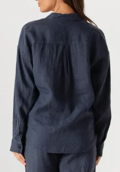 MOSCOW e blouses 94-05-butto-1 donkerblauw Hot